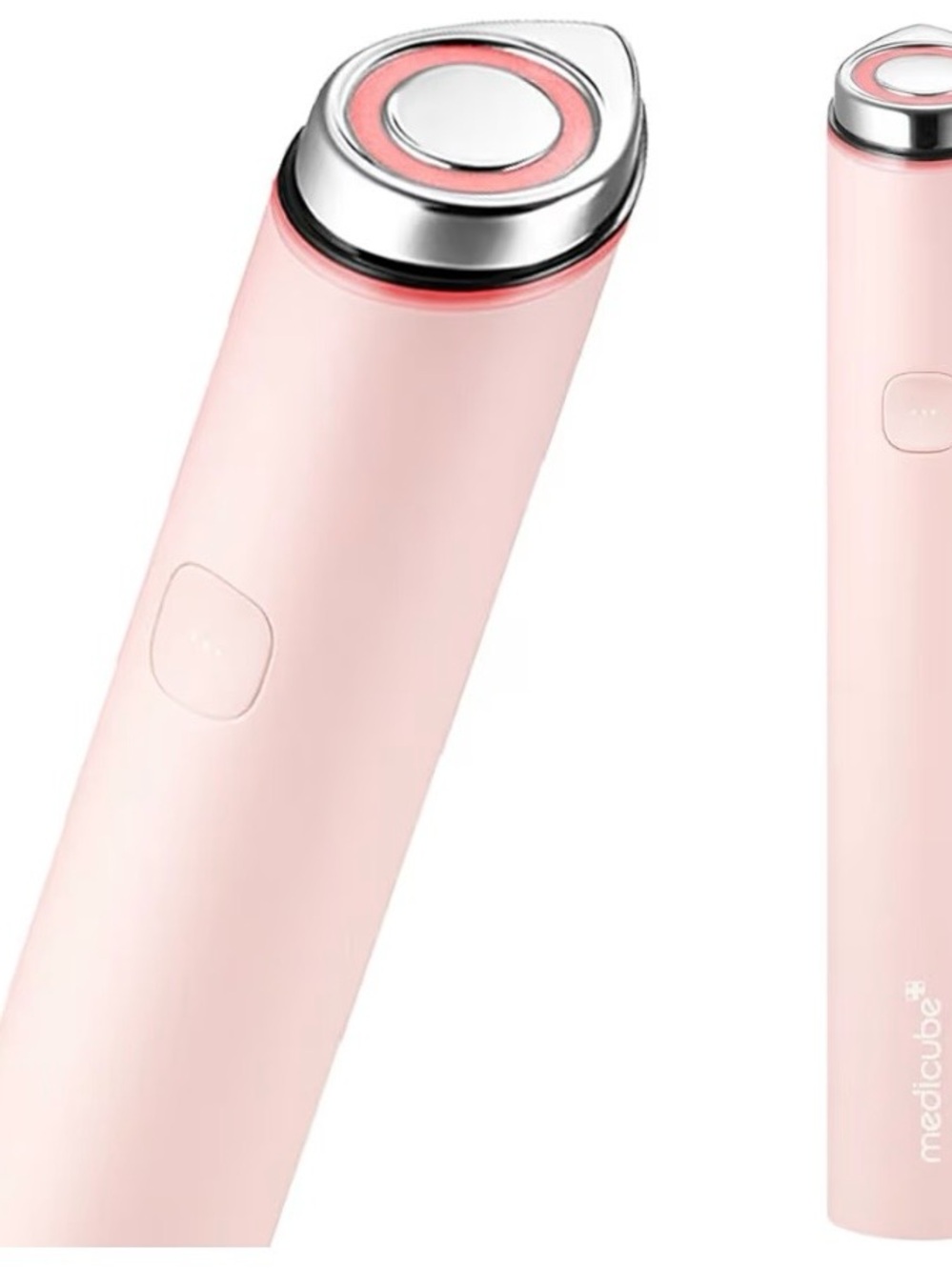 medicube Pink Facial Massage Device - Compact Skincare Tool